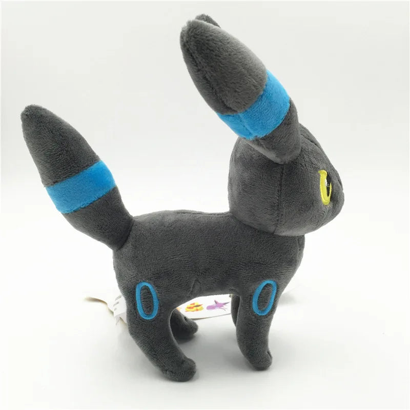 20CM Blue Black Umbreon Plush Doll Stuffed Toy Kawaii Cartoon Animal Christmas Gift