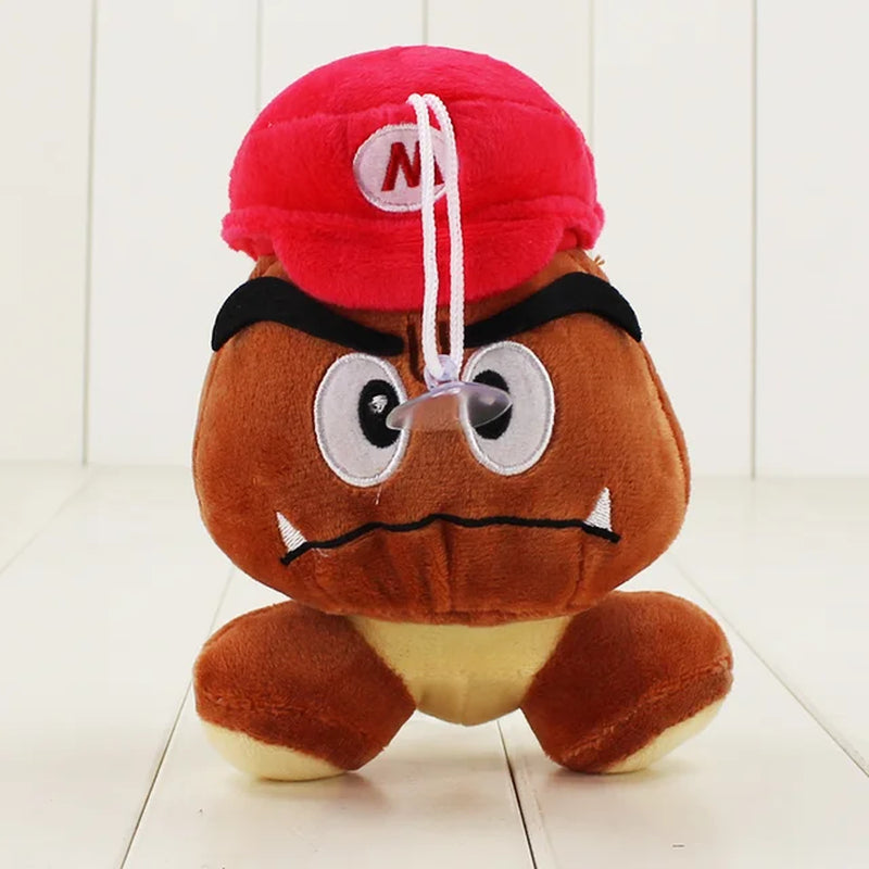 5" 13Cm Anime Cartoon GOOMBA Mushroom Stuffed Plush Toys with Tag Soft Dolls for Children Gifts