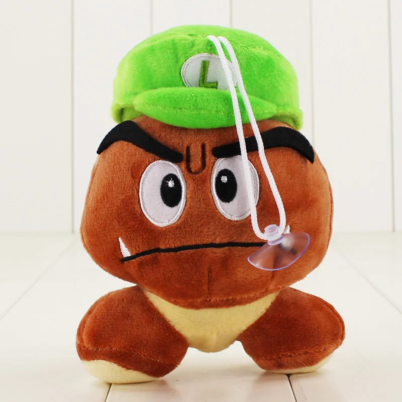 5" 13Cm Anime Cartoon GOOMBA Mushroom Stuffed Plush Toys with Tag Soft Dolls for Children Gifts