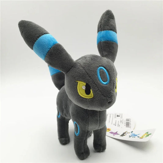 20CM Blue Black Umbreon Plush Doll Stuffed Toy Kawaii Cartoon Animal Christmas Gift