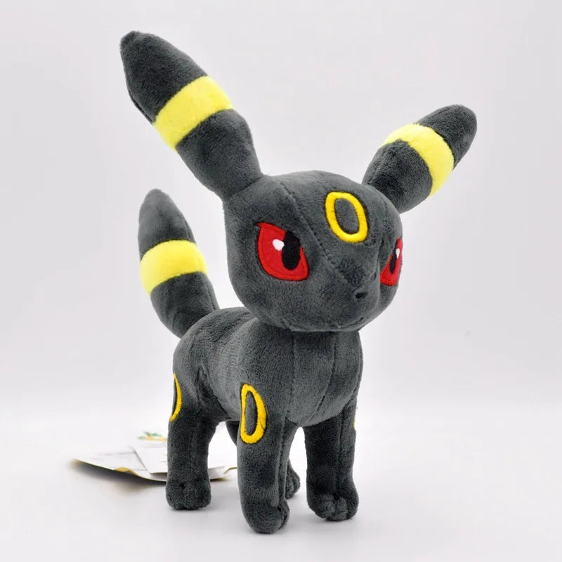 20CM Blue Black Umbreon Plush Doll Stuffed Toy Kawaii Cartoon Animal Christmas Gift