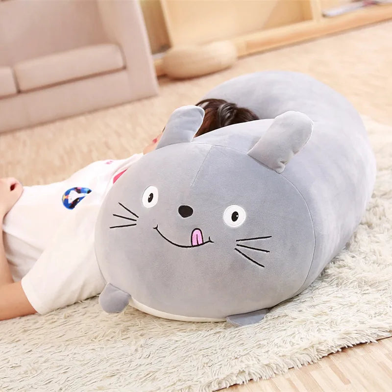Animal Sweet Dinosaur Pig Cat Bear Plush Toy Soft Cartoon Panda Hamster Elephant Deer Stuffed Doll Baby Pillow Gift