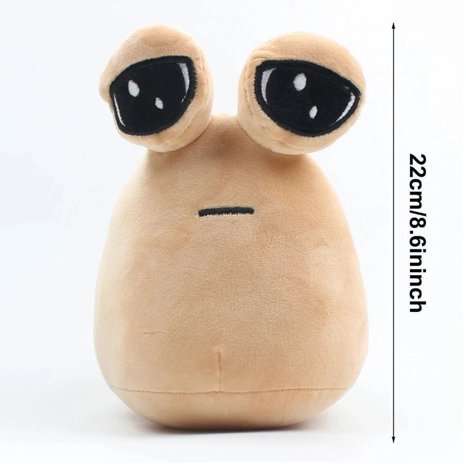 Hot Game My Pet Alien Pou Plush Toy Furdiburb Emotion Alien Plushie Stuffed Animal Pou Doll 22Cm