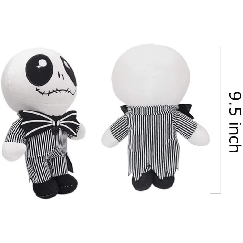 17-25Cm Jack Skellington Plush Doll Toys the Nightmare before Christmas Soft Stuffed Toys for Children Kids Halloween Gifts