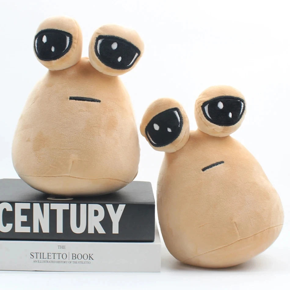 Hot Game My Pet Alien Pou Plush Toy Furdiburb Emotion Alien Plushie Stuffed Animal Pou Doll 22Cm