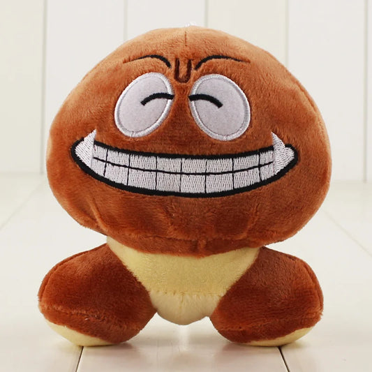 5" 13Cm Anime Cartoon GOOMBA Mushroom Stuffed Plush Toys with Tag Soft Dolls for Children Gifts