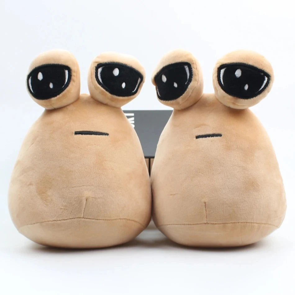 Hot Game My Pet Alien Pou Plush Toy Furdiburb Emotion Alien Plushie Stuffed Animal Pou Doll 22Cm