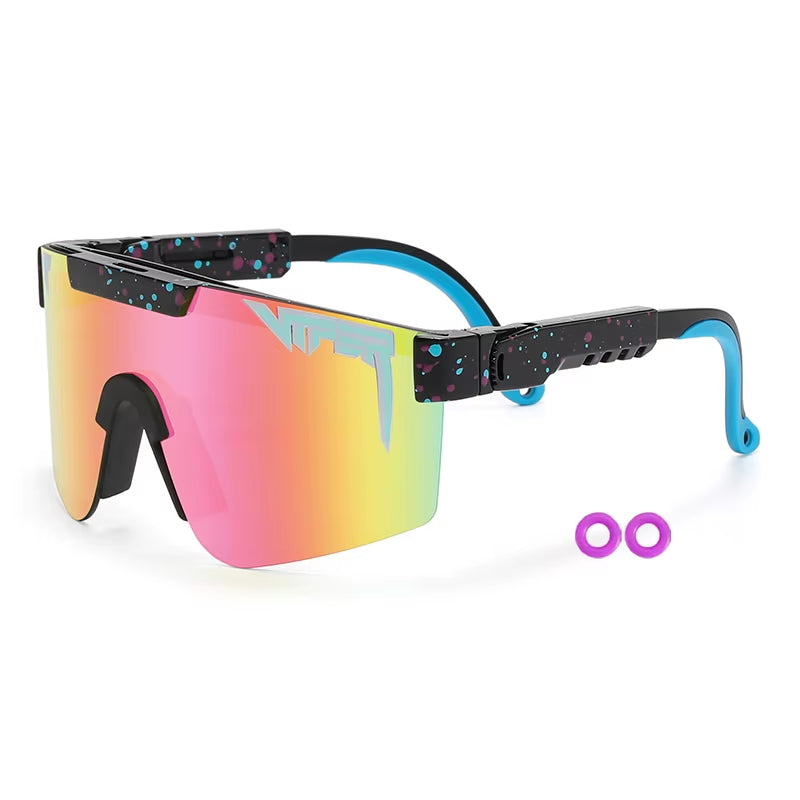 Youth Pit Viper Cycling Sunglasses Boys Girls Sports Glasses Outdoor Fishing Goggles MTB Bike Bicycle Eyewear UV400