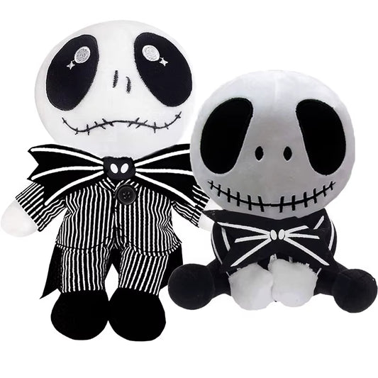 17-25Cm Jack Skellington Plush Doll Toys the Nightmare before Christmas Soft Stuffed Toys for Children Kids Halloween Gifts
