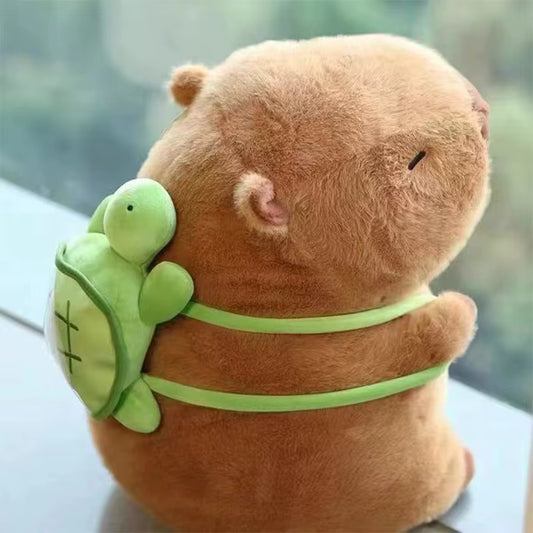 Simulation Fries Capybara Plush Toy Cloth Doll Cute Doll Capibara Anime Fluffty Toy Soft Capybara Plush Doll 